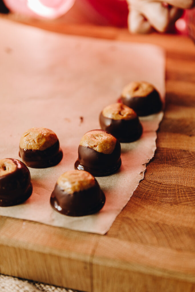 Peanut Butter Buckeye Truffles