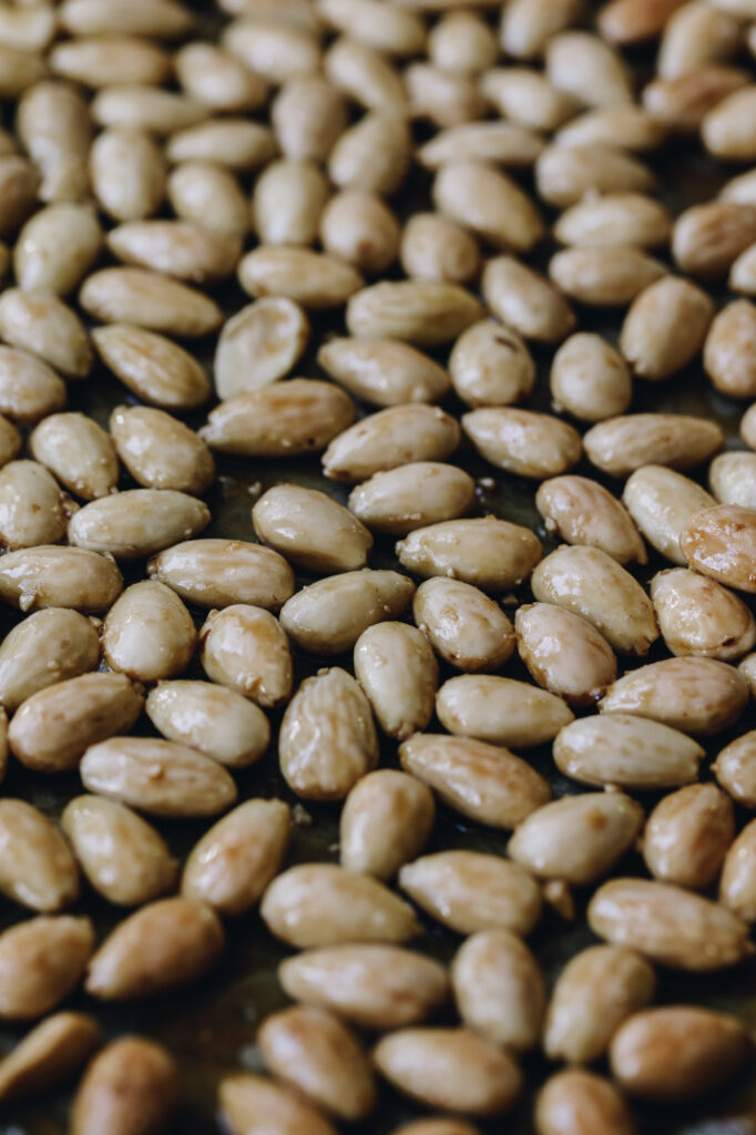Roasted almonds