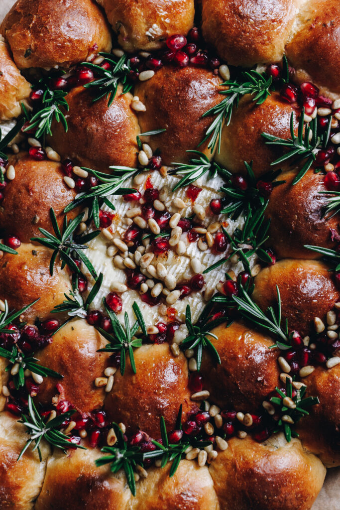Brie Cheese Bread Wreath