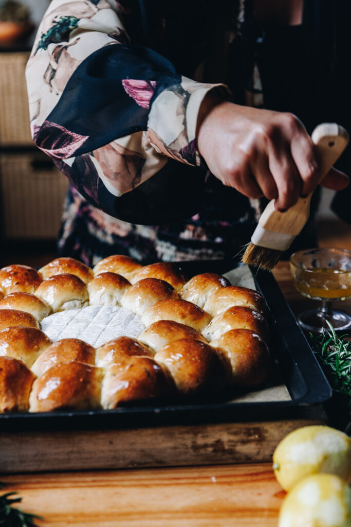 Brie Cheese Bread Wreath