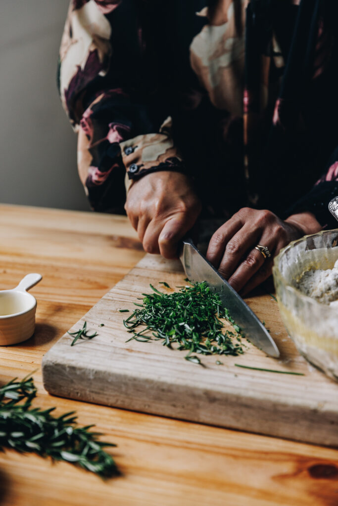 Chopped chives