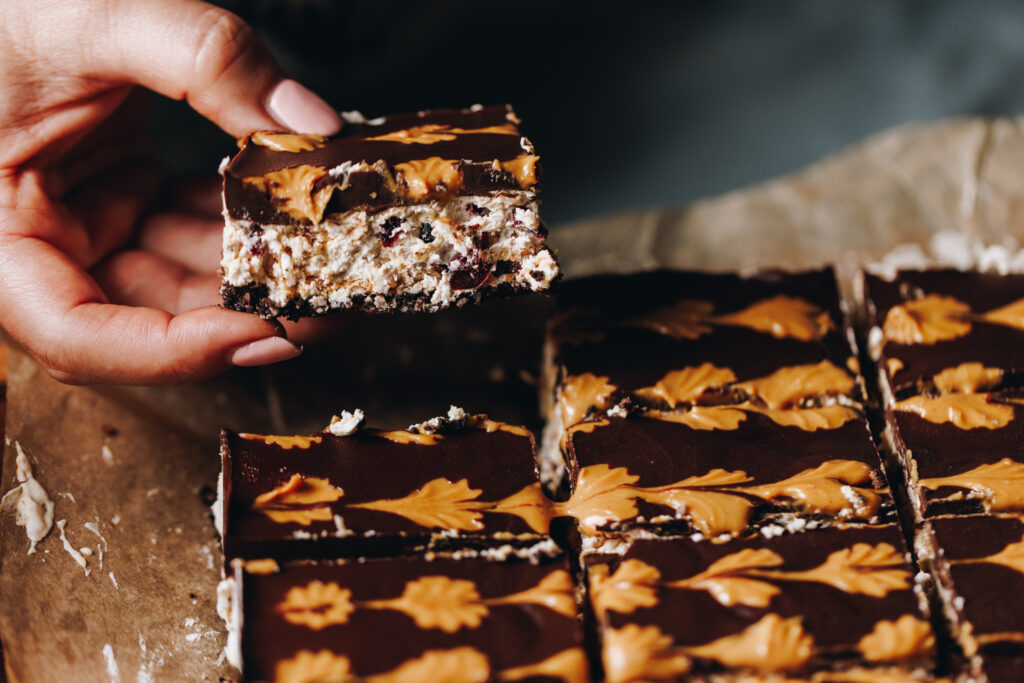 No-bake Marshmallow Slice