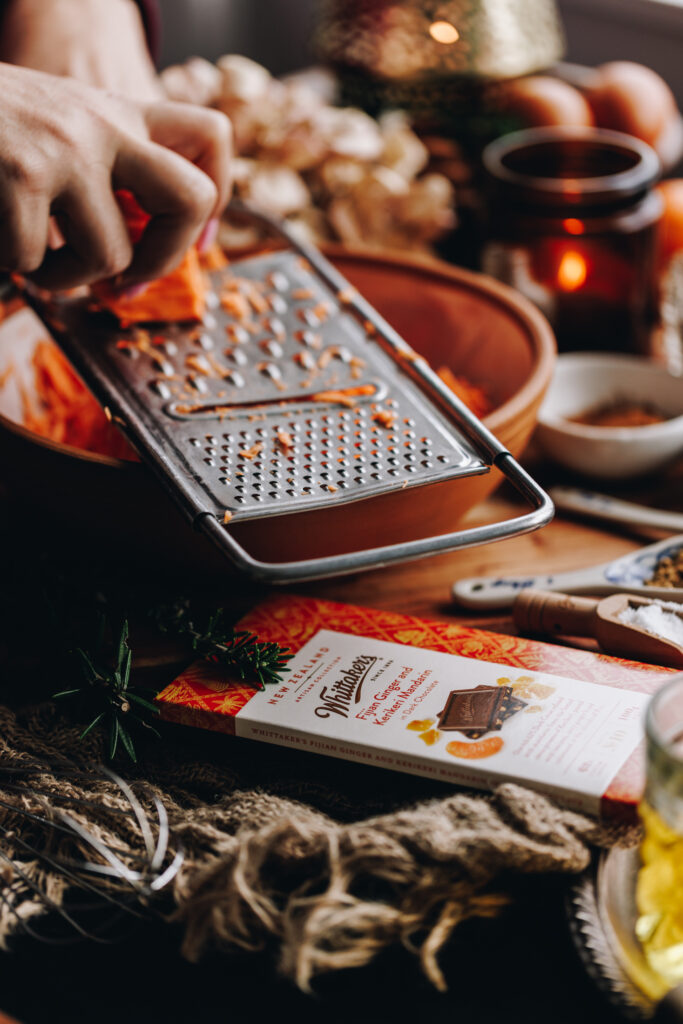 Grated carrots