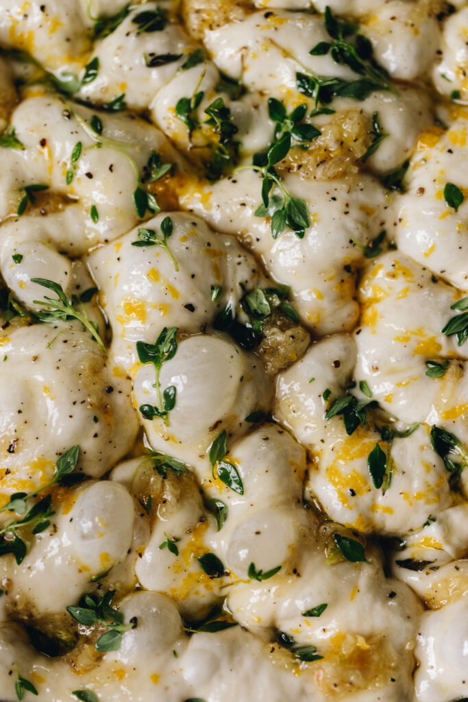 No-knead Focaccia Bread