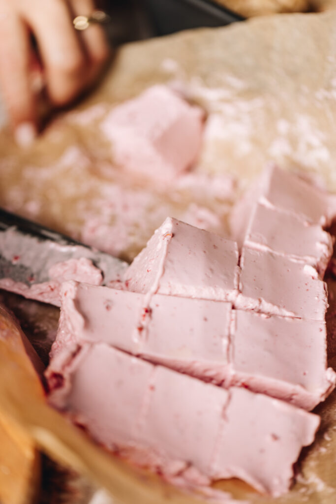 Egg-free Raspberry Marshmallow