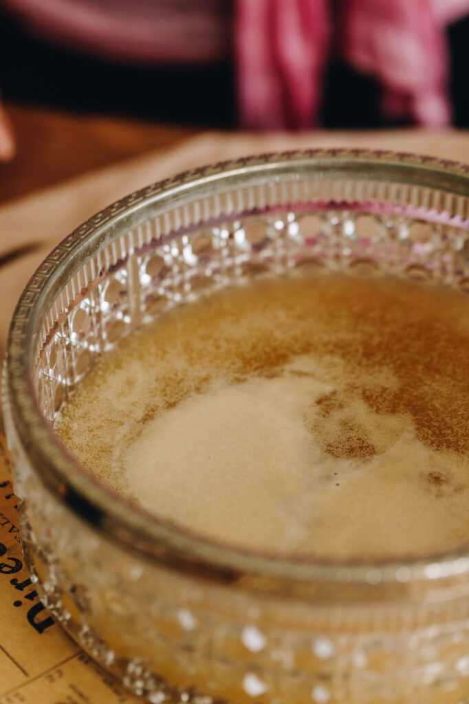 Activated yeast for the dough