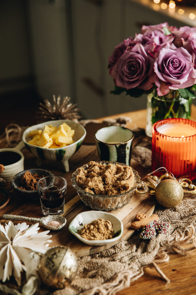 Spiced butter ingredients