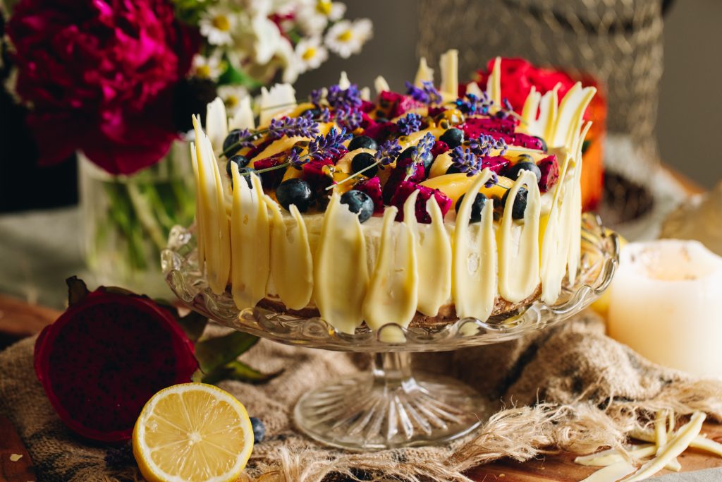 Lemon and Chocolate Cheesecake