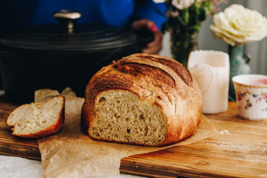 Cottage Cheese Cumin Loaf