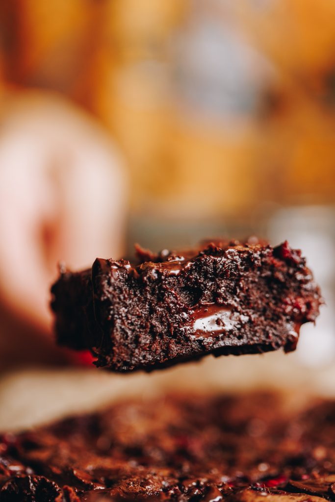 Chocolate and Raspberry Brownie