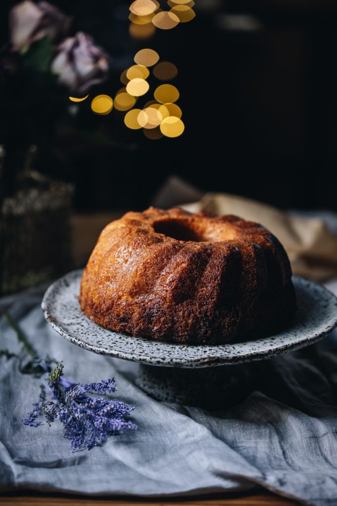 Lemon Syrup Bundt Cake