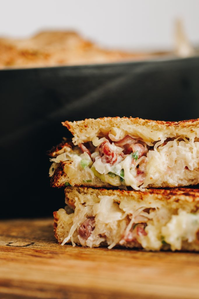 Maple Bacon Cheese Toastie