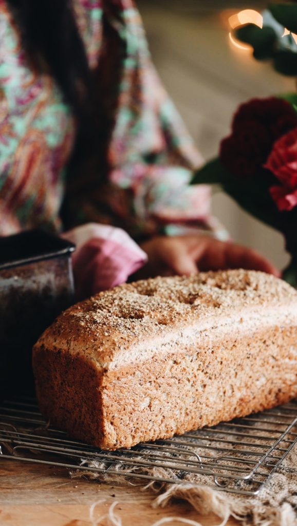 Seeded Oat Bread Loaf