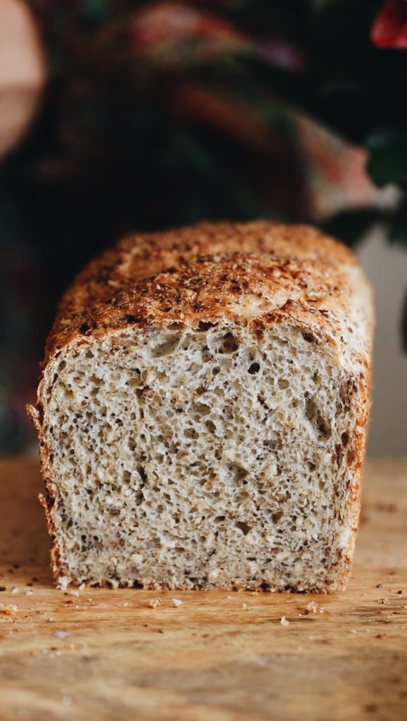 Seeded Oat Bread Loaf