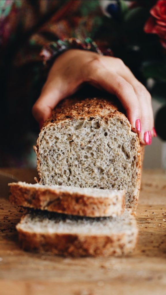 Seeded Oat Bread Loaf