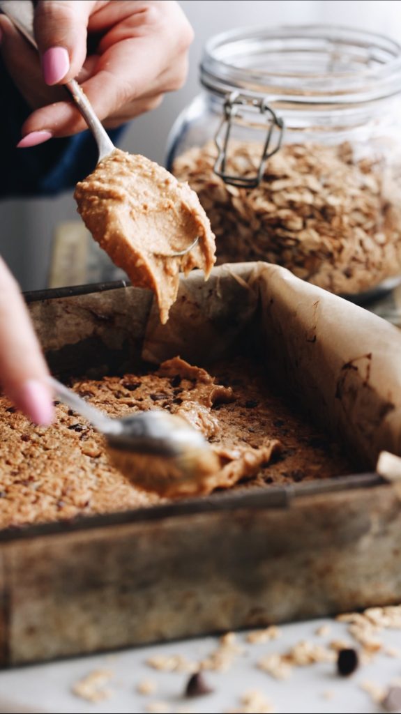 Baked museli bars