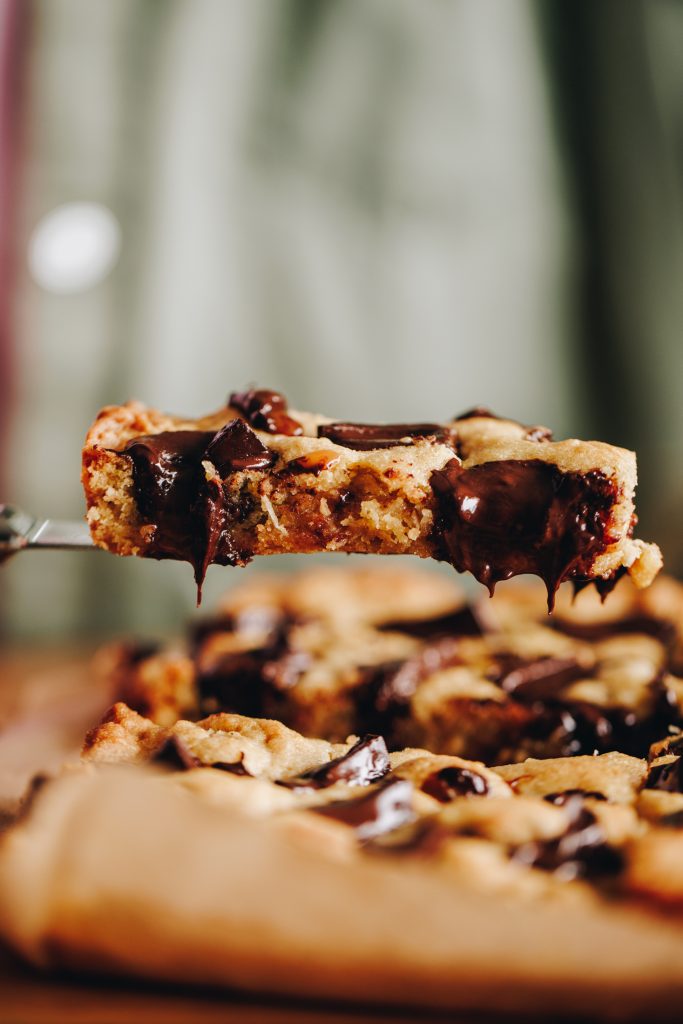 Pistachio Chocolate Cookie Slice