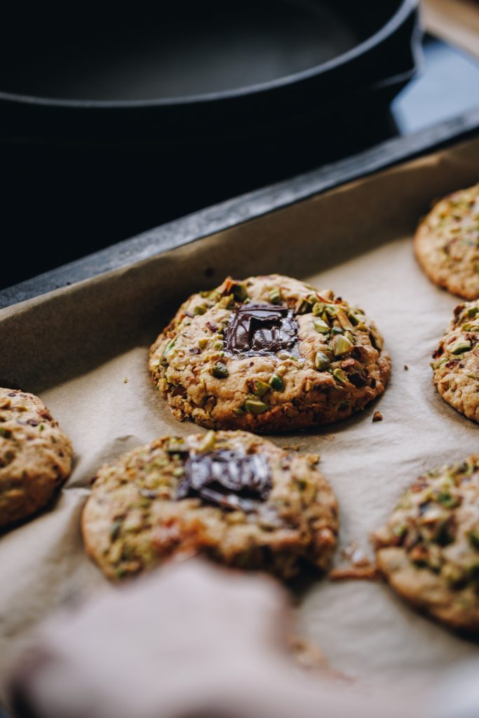 Baked cookies