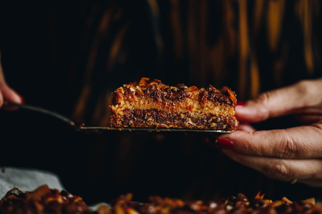 Best Oat Caramel Slice