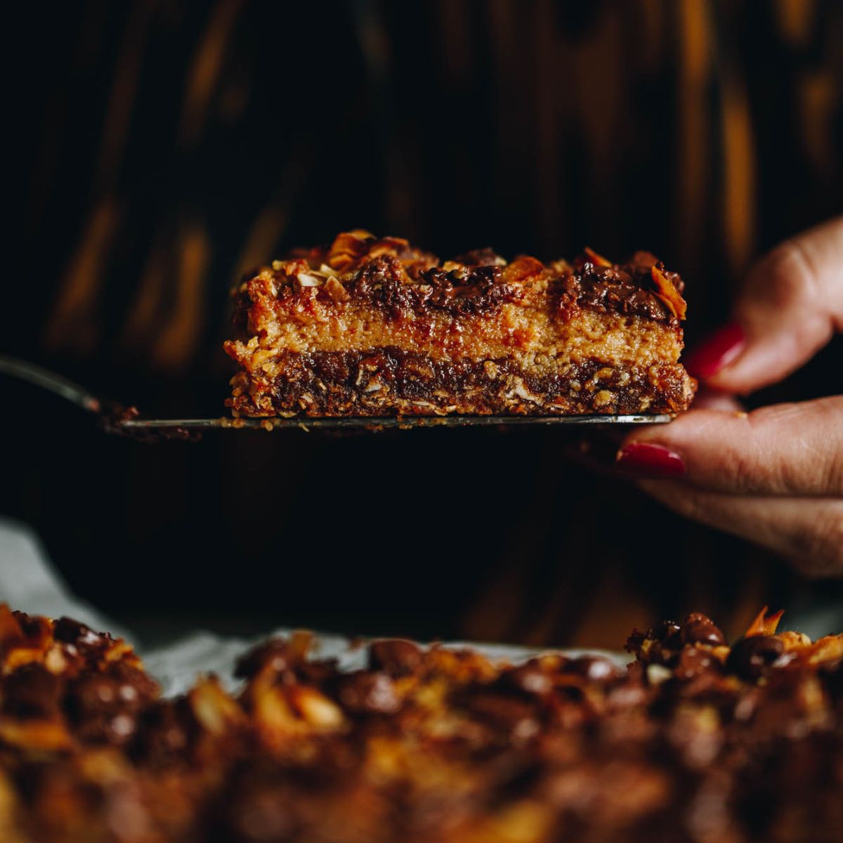 Best Oaty Caramel Slice