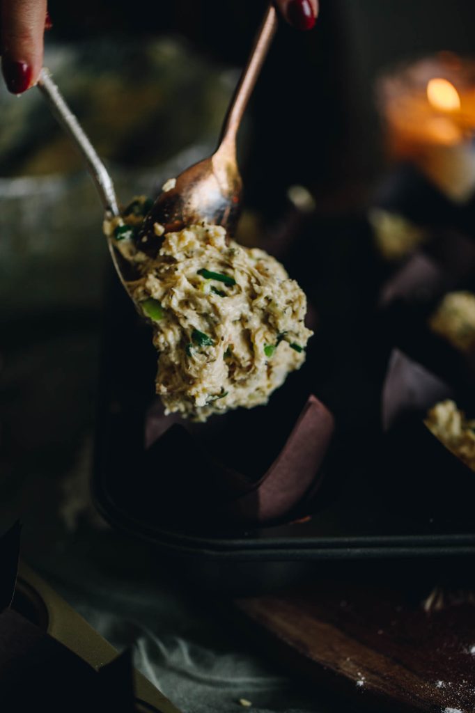 Put the mixture in to the cupcake cases