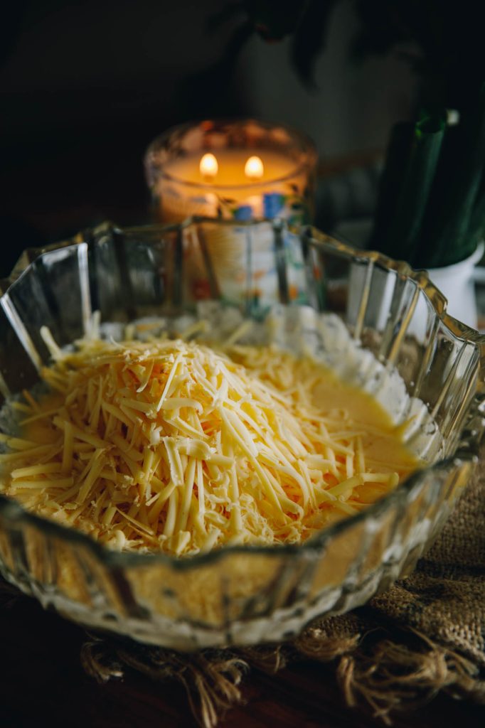 Grated cheese