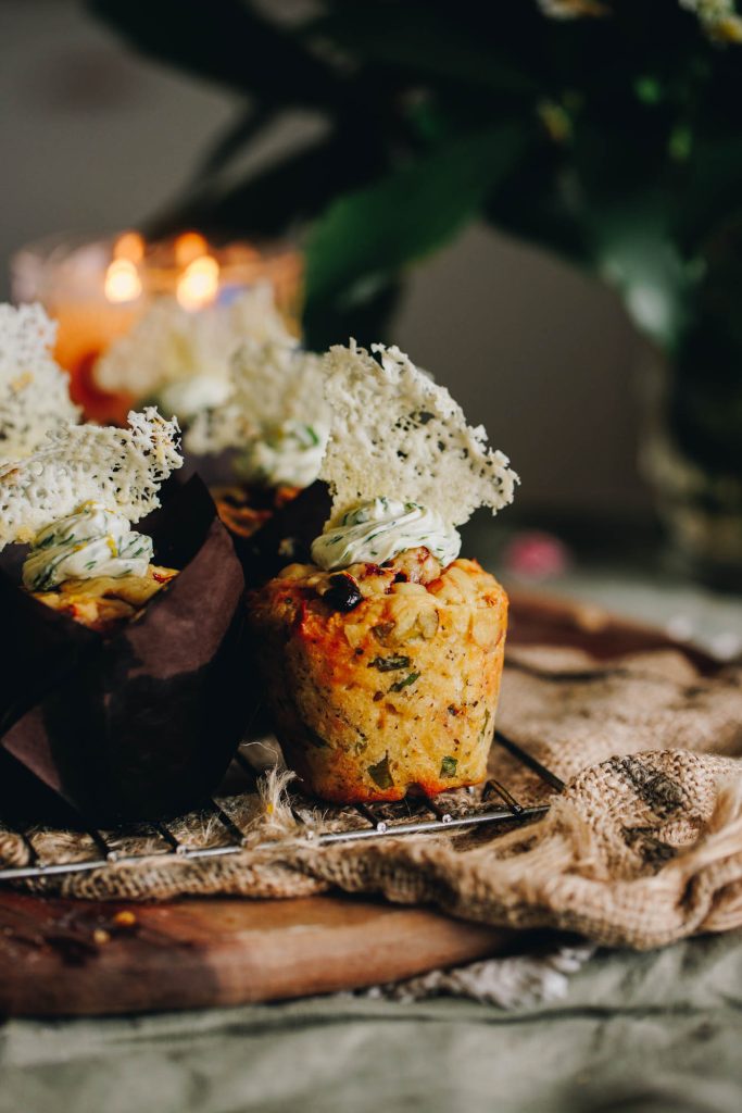 Cheesy Bacon Savoury Muffins