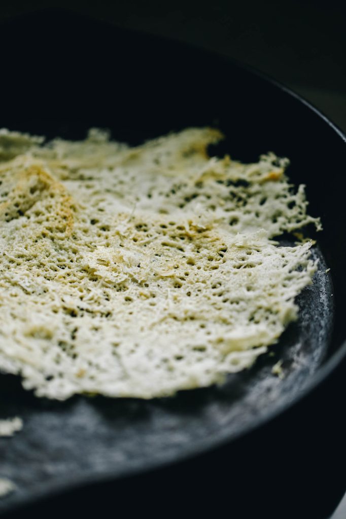 Crispy parmasen