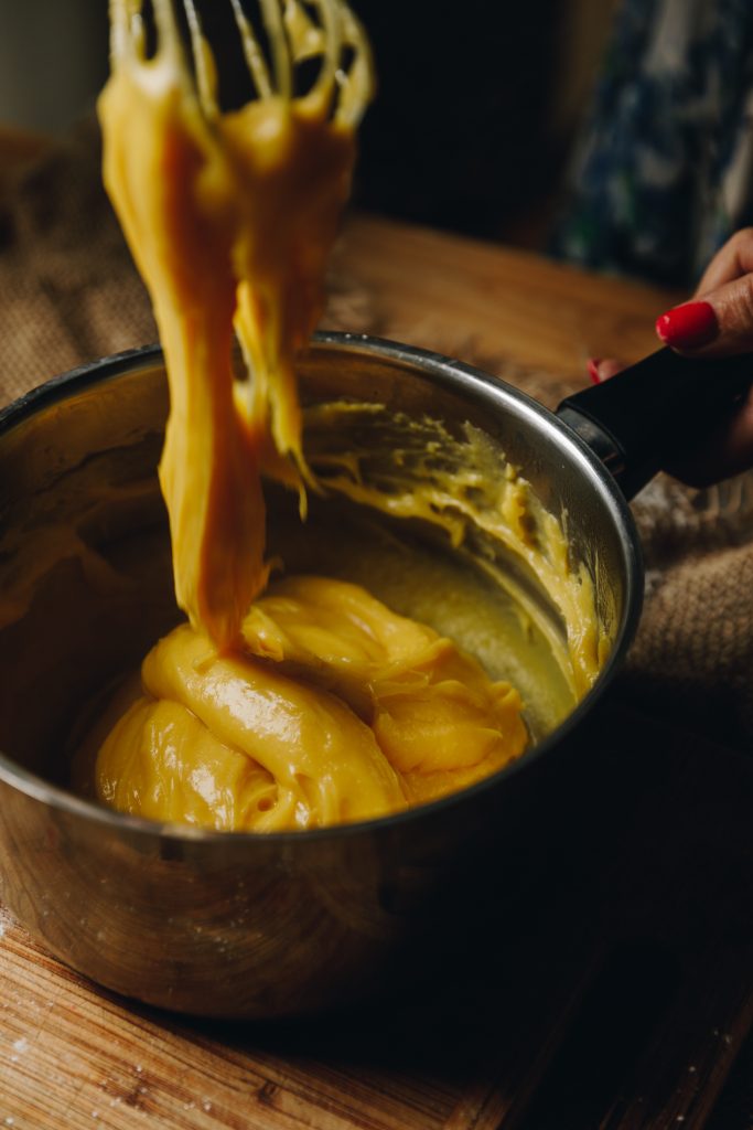Thickened custard