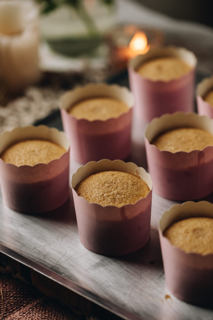 Baked cupcakes