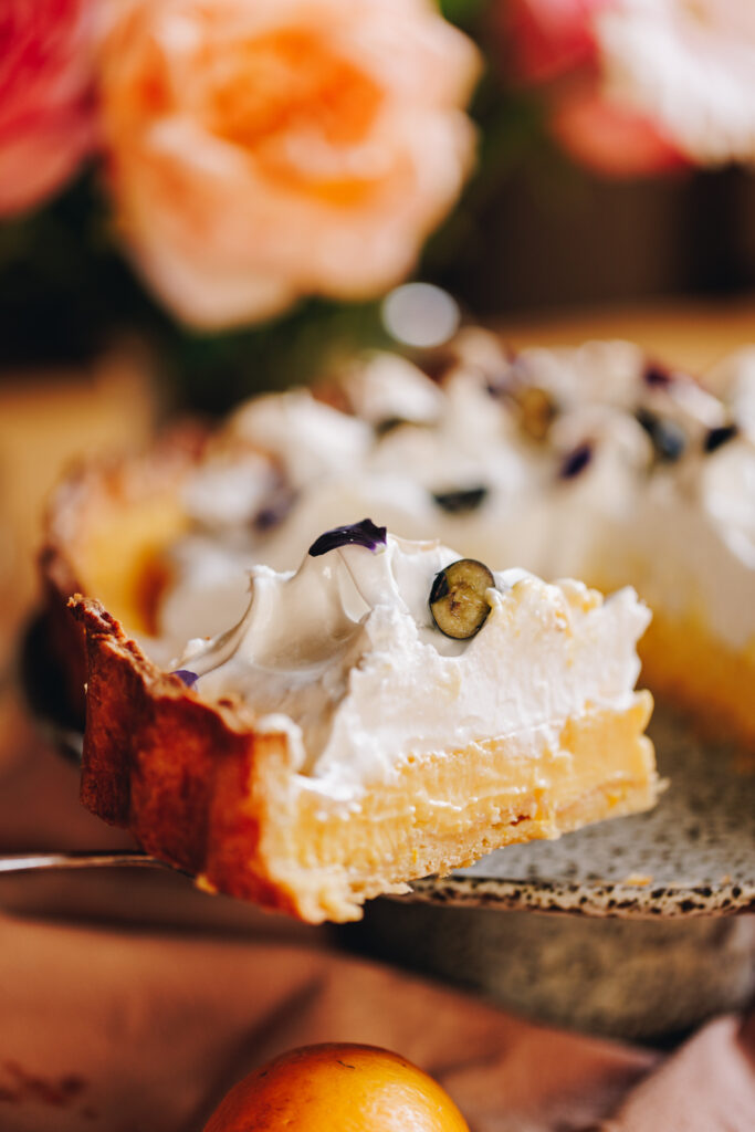 Lemon Meringue Pie with Italian Meringue