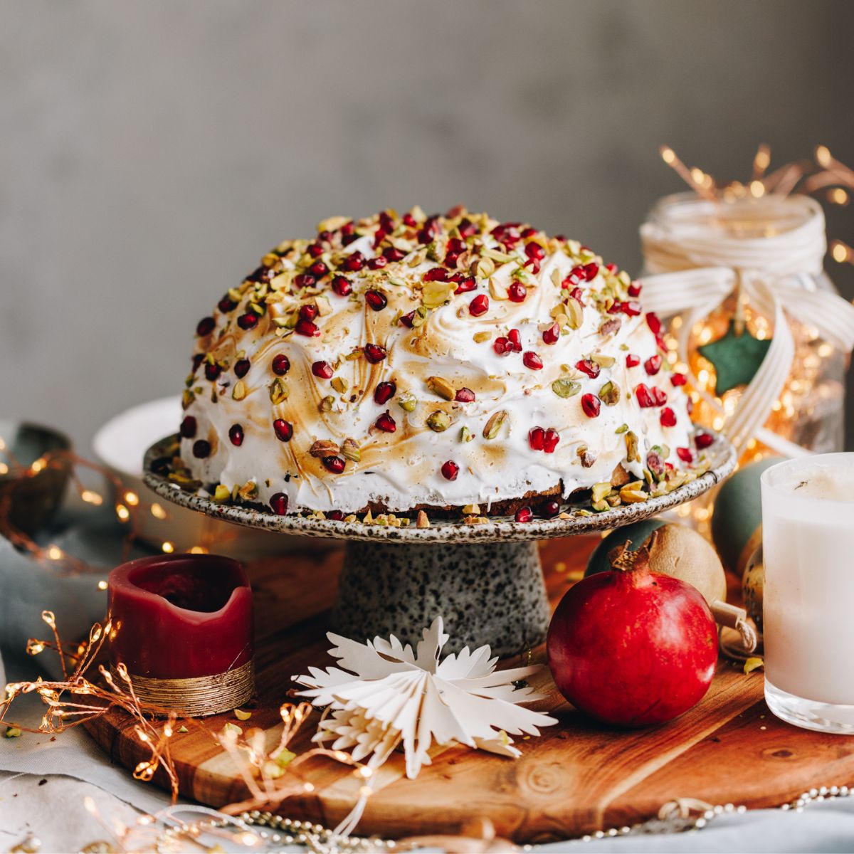 Cheat's Ice cream Bombe  Alaska