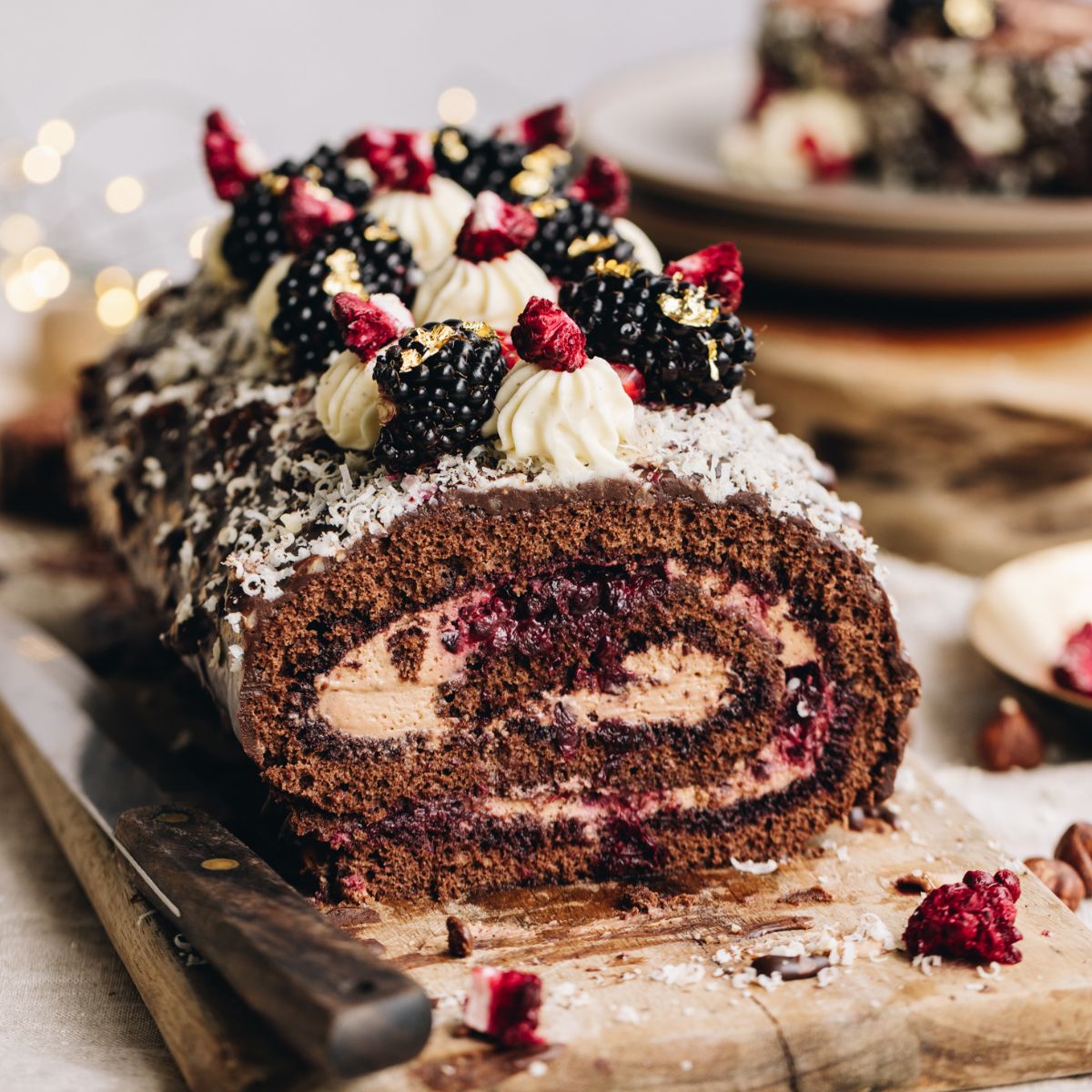 Chocolate Sponge Roll